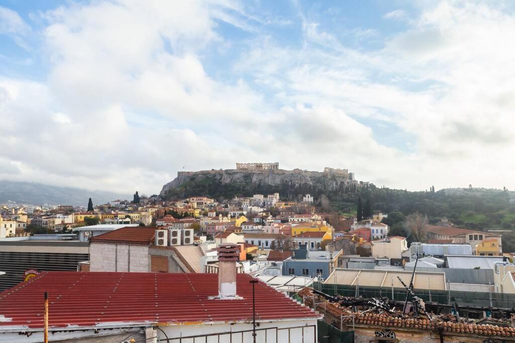 Apartamento The Parthenon View In The Historical Center! Atenas Exterior foto