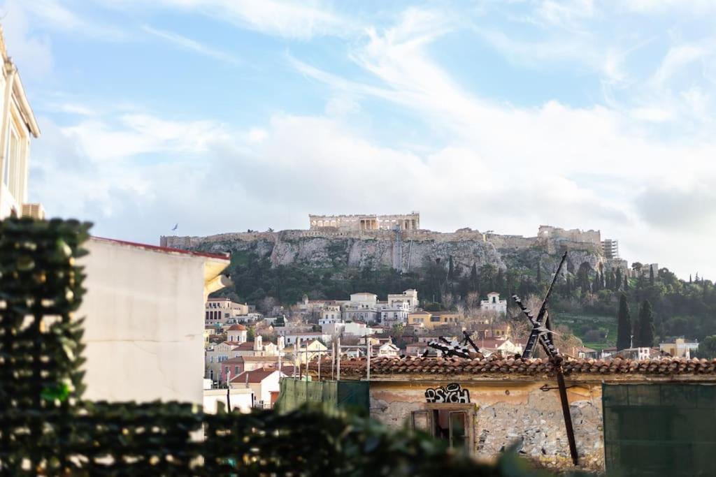 Apartamento The Parthenon View In The Historical Center! Atenas Exterior foto