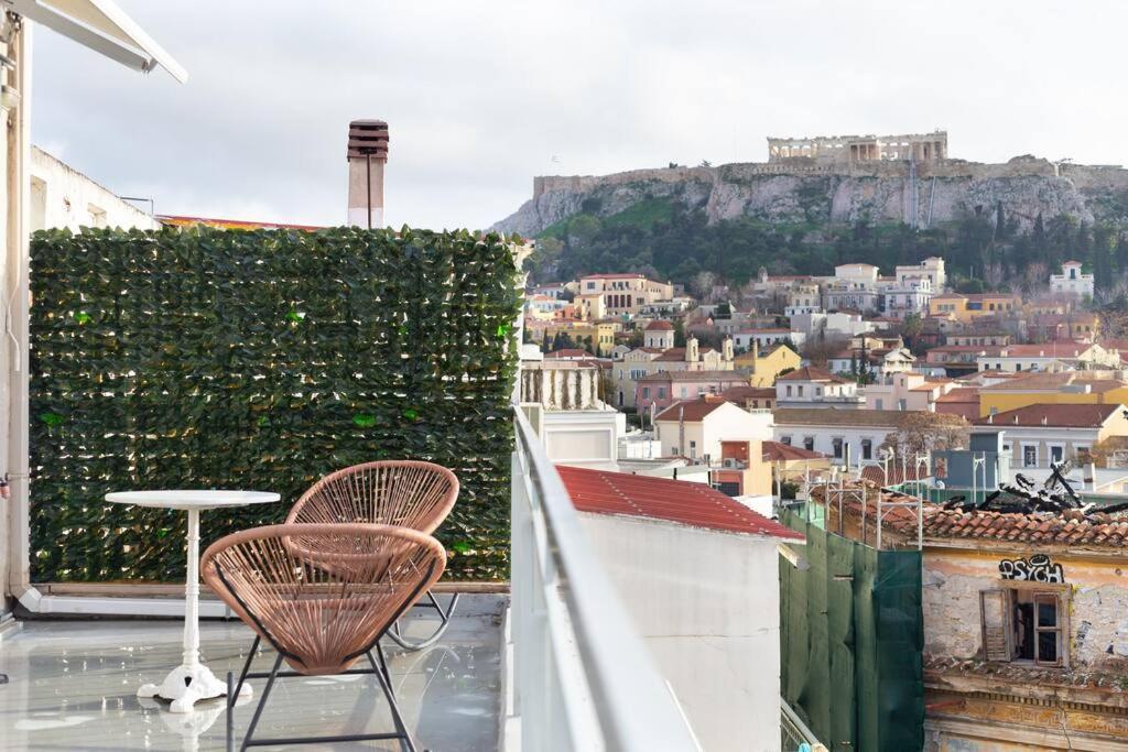 Apartamento The Parthenon View In The Historical Center! Atenas Exterior foto